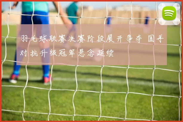 羽毛球联赛决赛阶段展开争夺 国手对抗升级冠军悬念延续