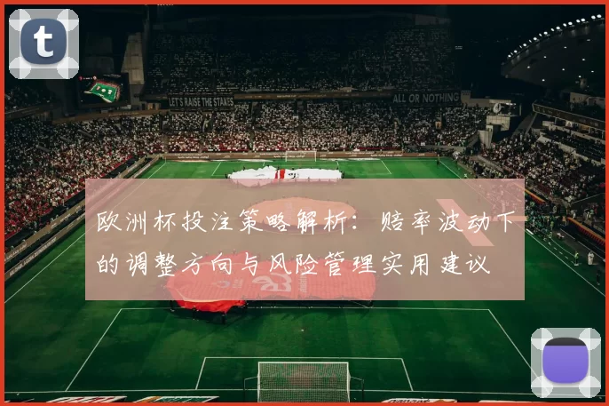 欧洲杯投注策略解析:赔率波动下的调整方向与风险管理实用建议